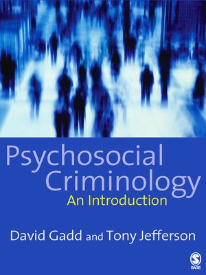 cover image of Psychosocial Criminology
